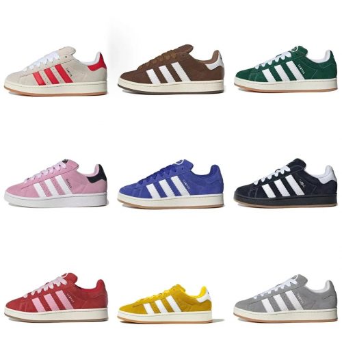 Adidas Campus 00s Chunky Suede Sneakers Multicolor
