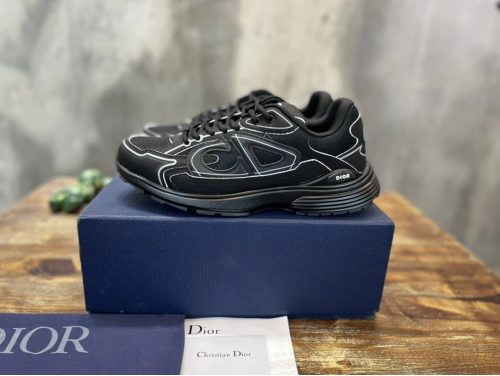 Dior B30 Low Top Sneakers Black
