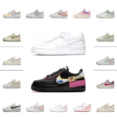 Nike Air Force 1 Shadow Chunky Sneakers Multicolor