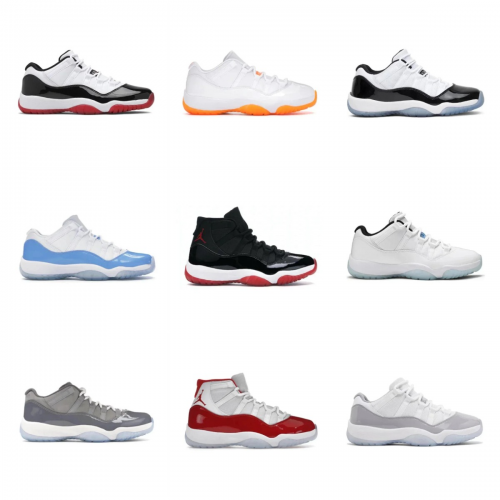 Jordan Air Jordan 11 Retro Basketball Sneakers Multicolor
