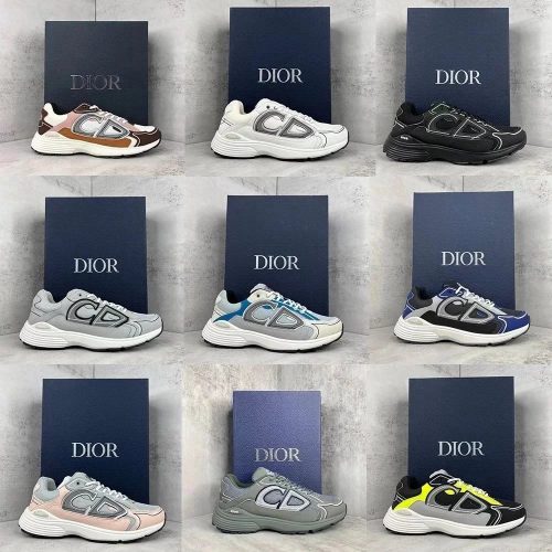 Dior B30 Chunky Sneakers Multicolor