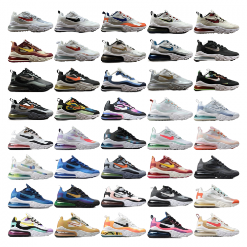 Nike Air Max 270 React Chunky Sneakers Multicolor