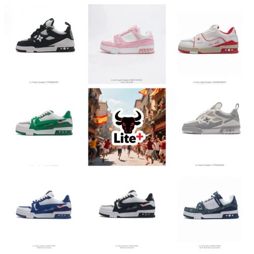 Louis Vuitton LV Trainer Sneaker Chunky Low Top Sneakers Multicolor