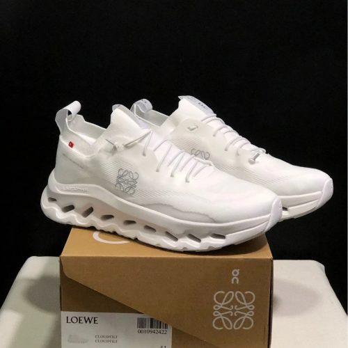 Loewe Cloudtilt Chunky Mesh Sneakers White