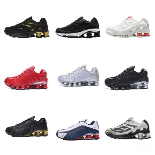 Nike Shox R4 Chunky Running Sneakers Multicolor