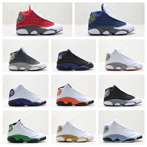 Jordan Air Jordan 13 Retro Basketball Sneakers Multicolor