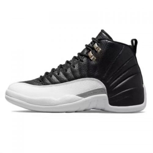Jordan 12 Retro Playoffs High Top Sneakers Black and White