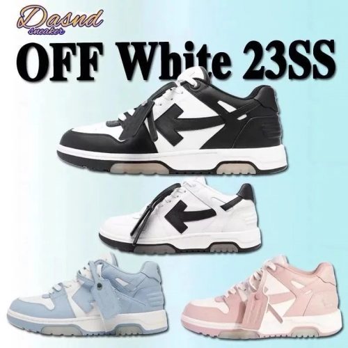 Off-White Out of Office OOO Low Top Sneakers Multicolor