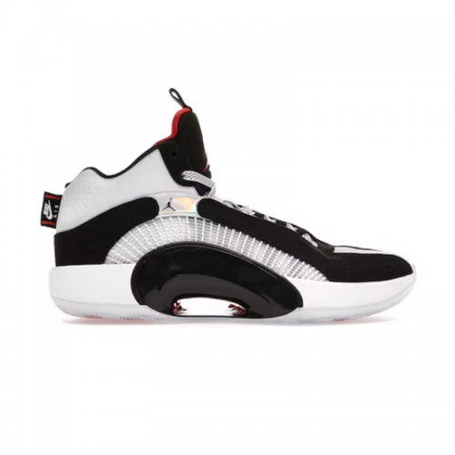 Jordan Air Jordan 35 Warrior Basketball Sneakers Black and White