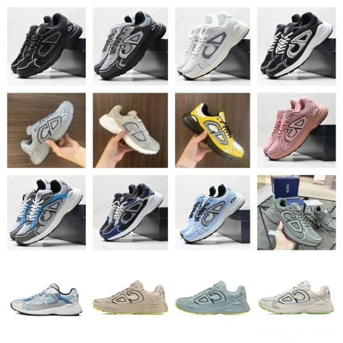 Dior B30 Chunky Sneakers Multicolor