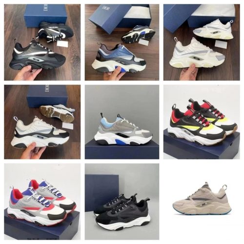 Dior B22 Chunky Sneakers Multicolor