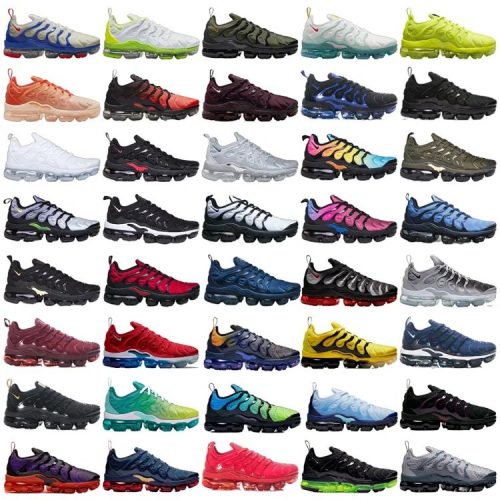 Nike Air VaporMax Plus Chunky Running Sneakers Multicolor