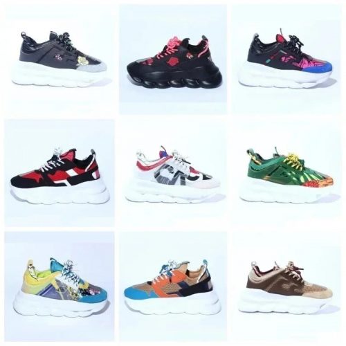 Versace Chain Reaction Chunky Sneakers Multicolor