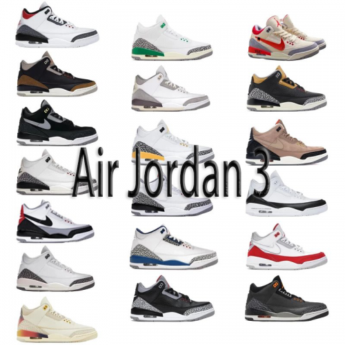 Jordan Air Jordan 3 Retro Sneakers Multicolor