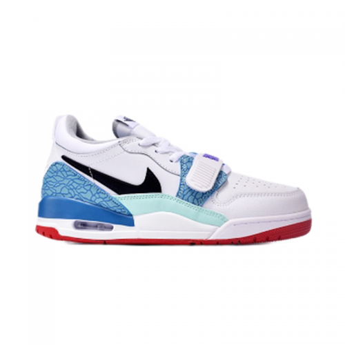 Nike Air Alpha Force 88 Retro Sneakers White and Blue