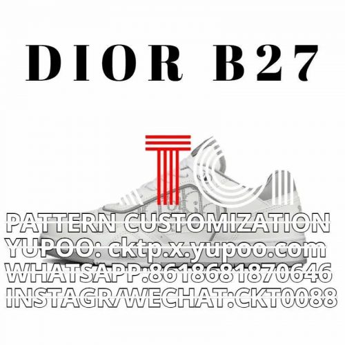Dior B27 Low Top Sneakers White