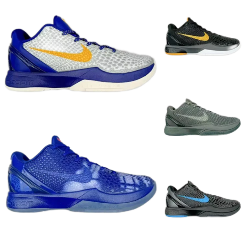 Nike Kobe 6 Protro Basketball Sneakers Multicolor