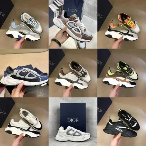 Dior B30 Chunky Sneakers Multicolor