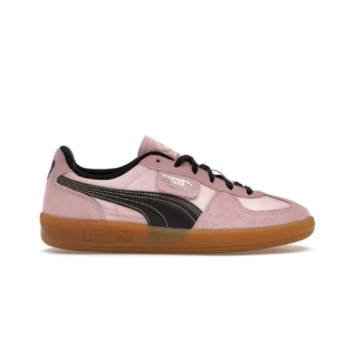 Puma Palermo Suede Low Top Sneakers Pink and Brown
