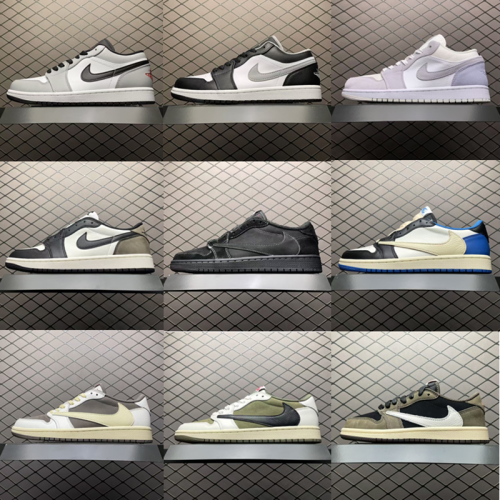 Nike Air Jordan 1 Low Retro Sneakers Multicolor