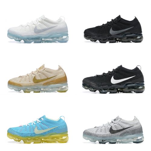 Nike Air VaporMax Flyknit Lightweight Sneakers Multicolor