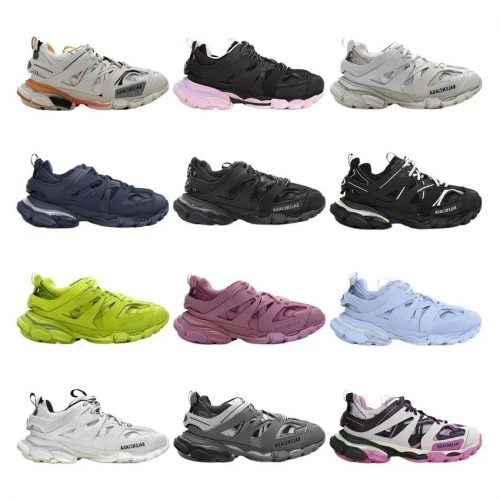 Balenciaga Track Chunky Sneakers Multicolor