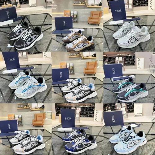 Dior B30 Chunky Sneakers Multicolor