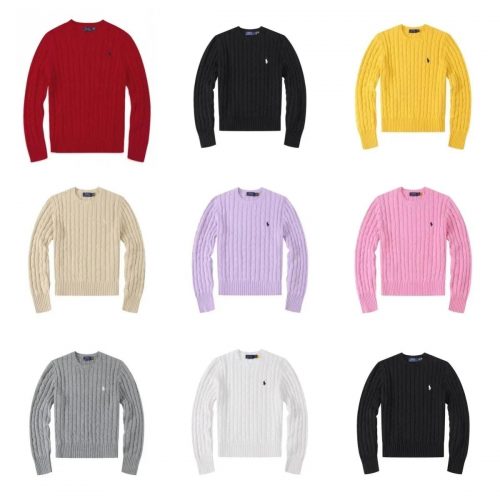 Ralph Lauren Cable-Knit Cotton Classic Sweater Multicolor