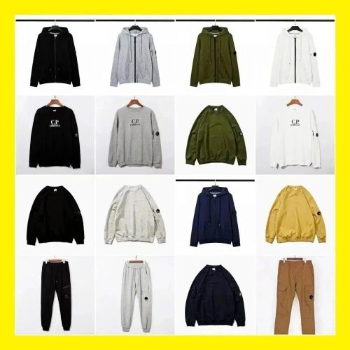C.P. Company Lens Detail Casual Apparel Collection Multicolor