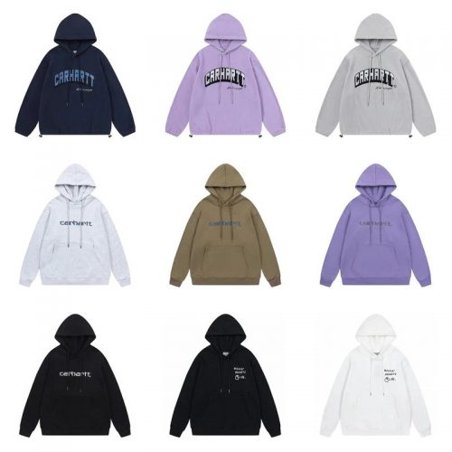 Carhartt Graphic Print Oversized Hoodie Multicolor