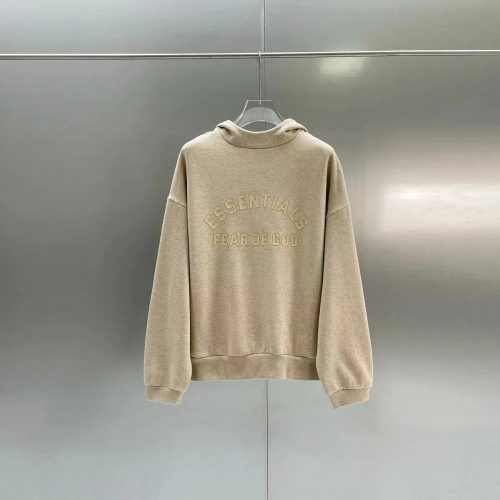 Fear of God FOG Essentials Oversized Hoodie Beige