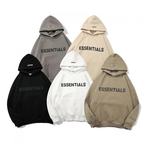 Fear of God Essentials Essentials Graphic Pullover Oversized Hoodie Multicolor