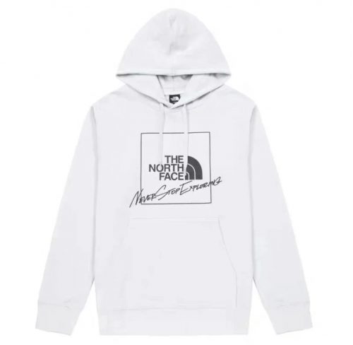 The North Face TNF Never Stop Exploring Graphic Hoodie White