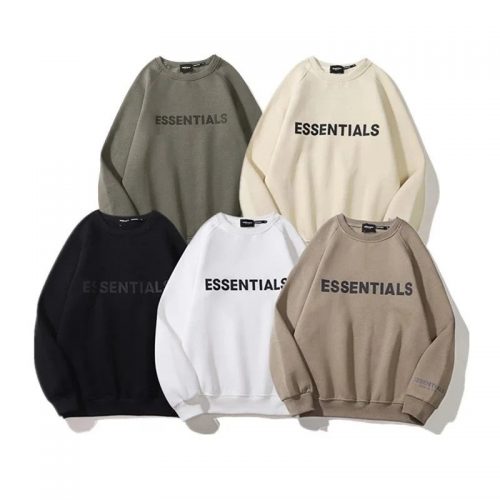 Fear of God Essentials Essentials Graphic Print Oversized Crewneck Sweatshirt Multicolor