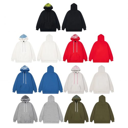 Syna World Syna Graffiti Hood Oversized Hoodie Multicolor