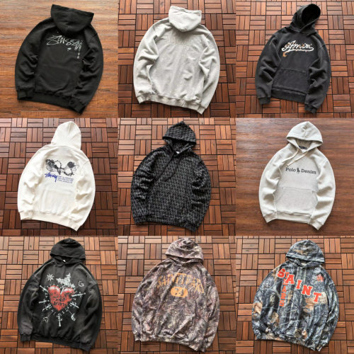 Stussy Signature Hoodie Casual Hoodie Black