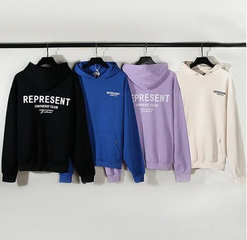 Represent Owners' Club Oversized Hoodie Multicolor