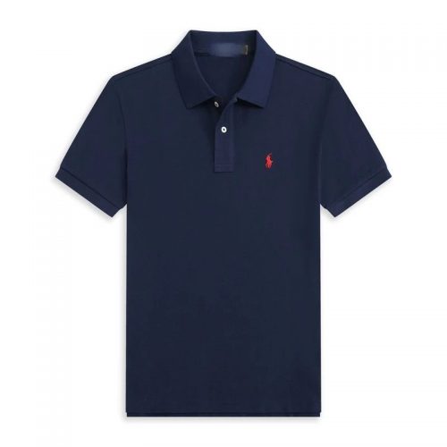 Ralph Lauren Classic Fit Cotton Polo Shirt Navy