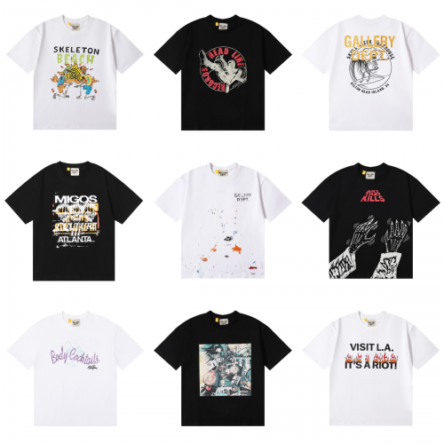 Gallery Dept. Graphic Print Oversized Tee Collection Black and White