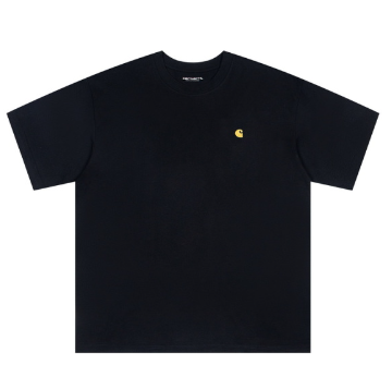 Carhartt Chase Cotton T-Shirt Black