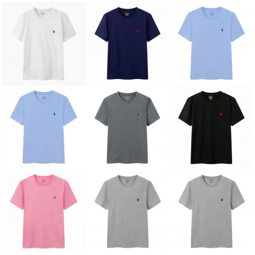 Ralph Lauren Classic Fit Crewneck Cotton T-Shirt Multicolor