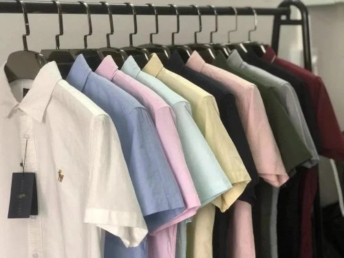 Ralph Lauren Oxford Short Sleeve Button-Down Shirt Multicolor