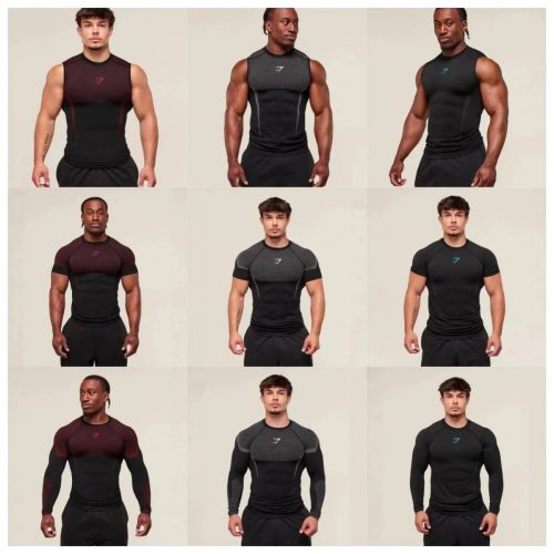Gymshark Vital Seamless Athletic T-Shirt Black
