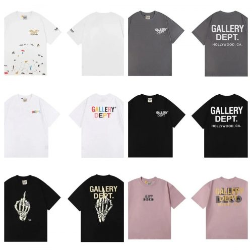 Gallery Dept. Graphic Print Streetwear T-Shirt Multicolor