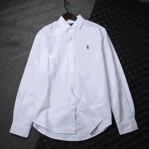 Ralph Lauren Oxford Button-Down Cotton Shirt White