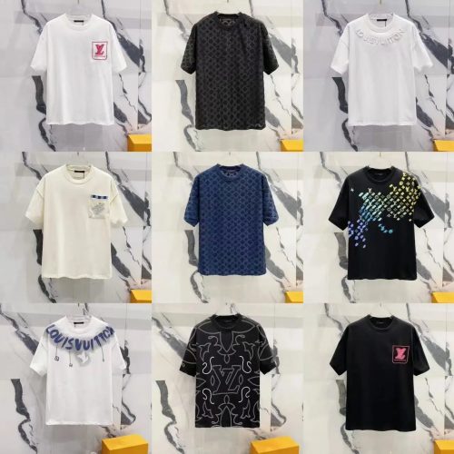 Louis Vuitton LV Monogram Graphic Print Oversized Tee Multicolor