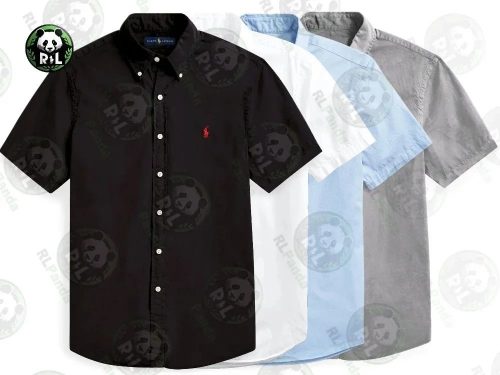 Ralph Lauren Oxford Short Sleeve Button-Down Shirt Multicolor