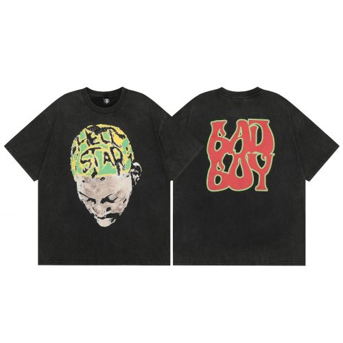 Hellstar Bad Boy Graphic Streetwear T-Shirt Black