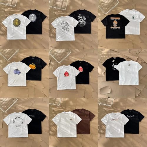 Carhartt WIP Carhartt Graphic Print Cotton T-Shirt Multicolor