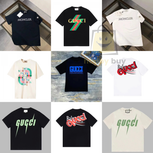 Gucci Graphic Print Cotton T-Shirt Multicolor